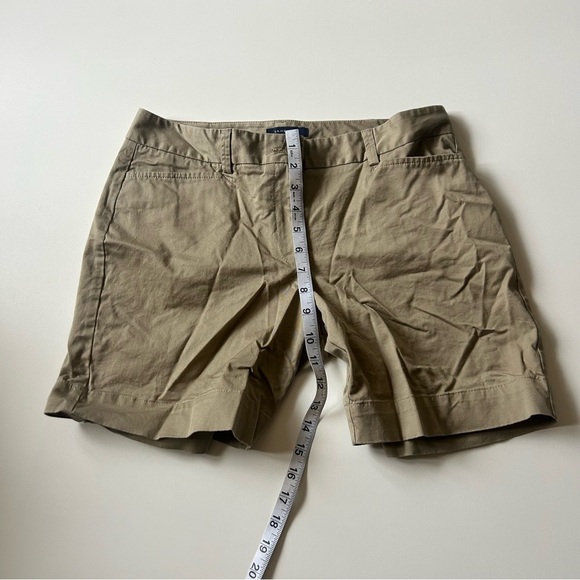 Lands' End Tan Bermuda Shorts Relaxed Fit - Picture 5 of 8